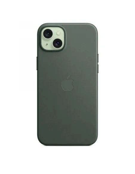 IPHONE 15 PLUS FINEWOVEN CASE GRN