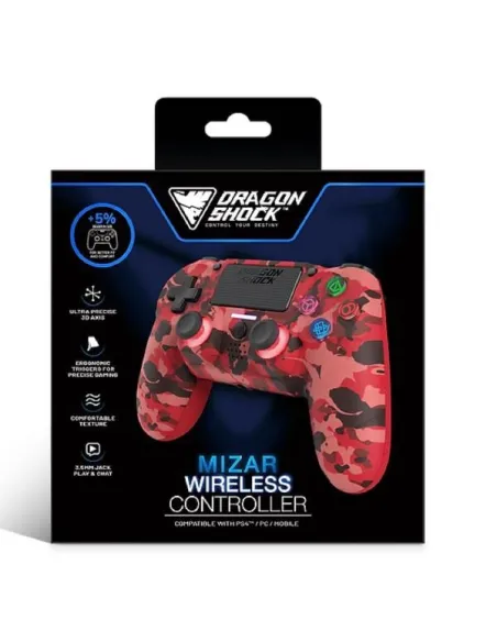 MIZAR WIRELESS RED CAMO PS4