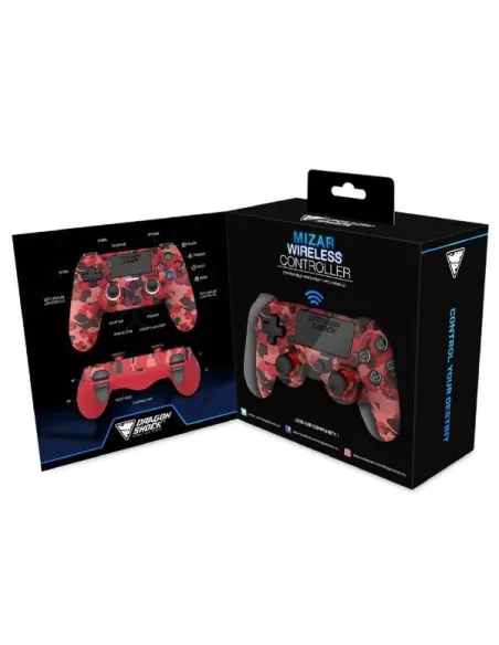 MIZAR WIRELESS RED CAMO PS4