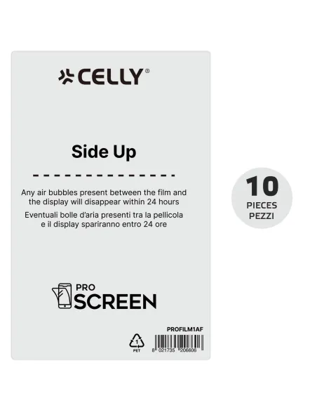 PRO SCREEN FILM ANTIFINGER 10PZ