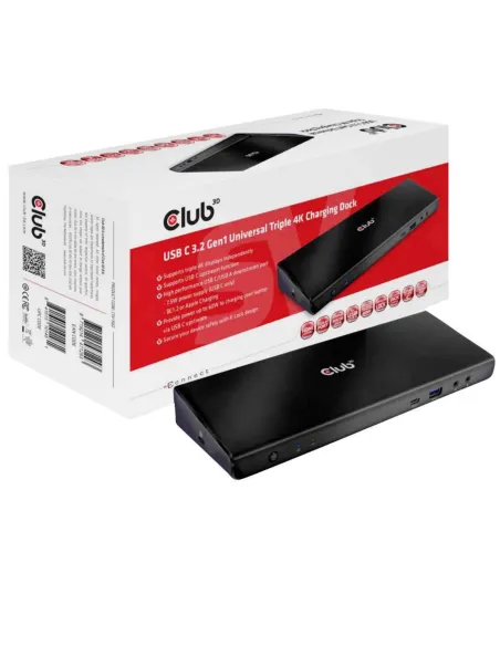 USB-C 3.2 UNIV.3X 4K CHARG.DOCK 60W