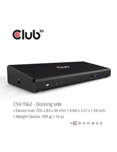 USB-C 3.2 UNIV.3X 4K CHARG.DOCK 60W