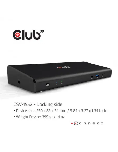 USB-C 3.2 UNIV.3X 4K CHARG.DOCK 60W
