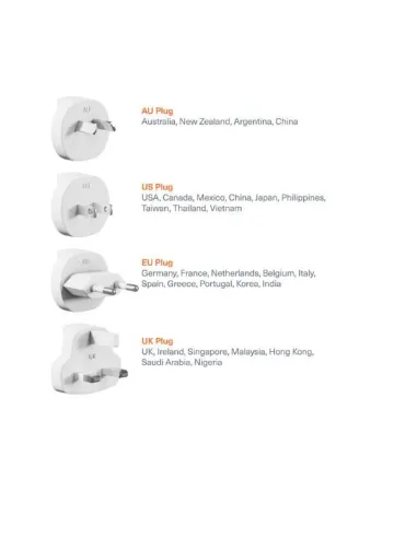 VOYAGER 67W WALL CHARGER-WHITE