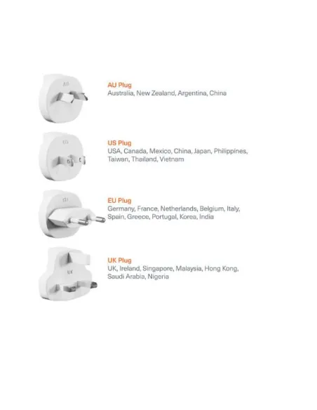 VOYAGER 67W WALL CHARGER-WHITE