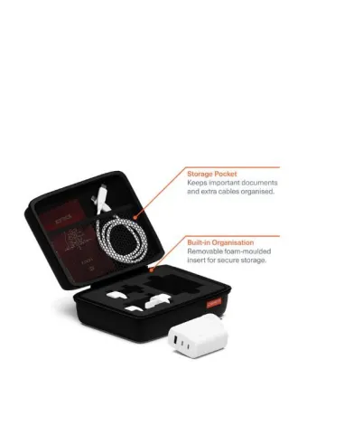 VOYAGER 67W WALL CHARGER-WHITE