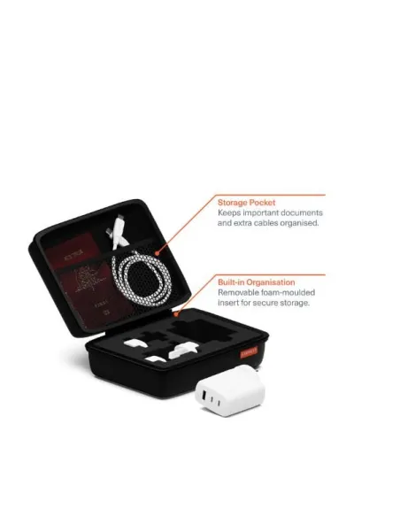 VOYAGER 67W WALL CHARGER-WHITE