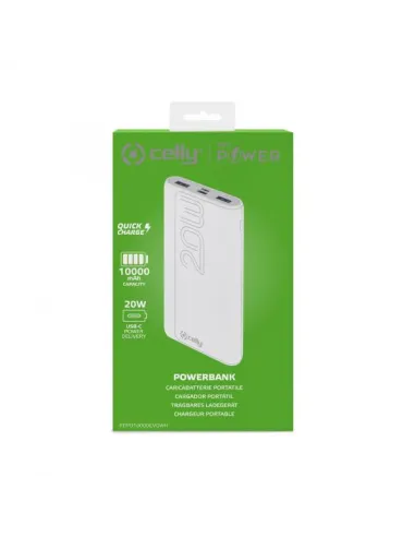 POWER BANK PD20W 10000 EVO WHITE