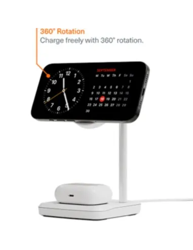 QI2 2IN1 CHARGEBASE - WHITE