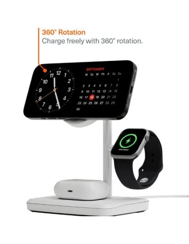 QI2 3IN1 CHARGEBASE - WHITE