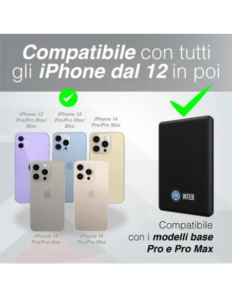 POWERBANK INTER WIRELESS MAGNETICO