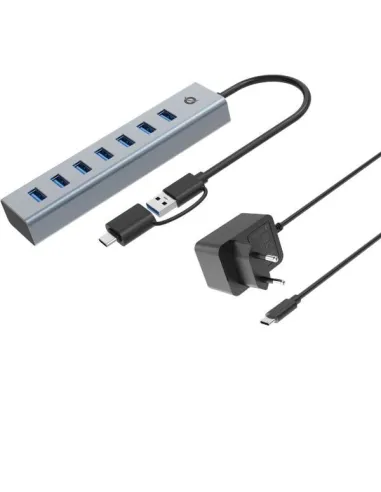 7-PORT USB 3.0 HUB WITH POWER ADAPT