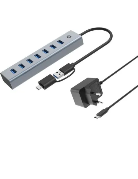 7-PORT USB 3.0 HUB WITH POWER ADAPT