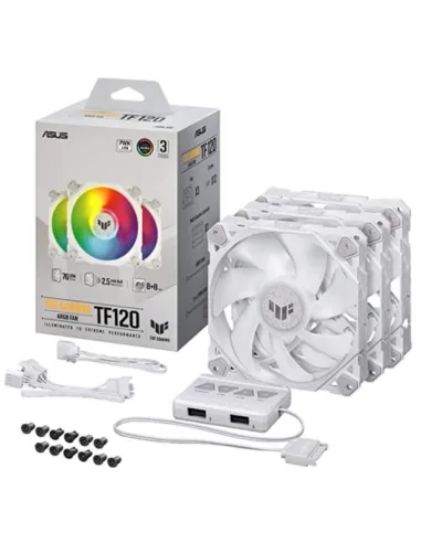 TUF GAMING TF120 ARGB WHITE 3IN1
