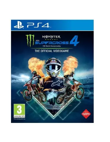 PLAION Monster Energy Supercross 4 Standard Inglese, ITA PlayStation 4