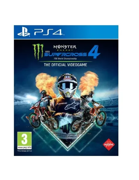 PLAION Monster Energy Supercross 4 Standard Inglese, ITA PlayStation 4