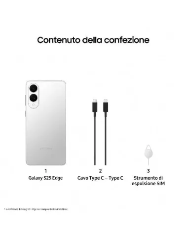 GALAXY S25 EDGE 12GB+512GB SILV