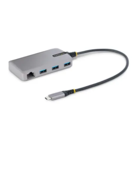 HUB USB-C A 3 PORTE USB-A RJ45