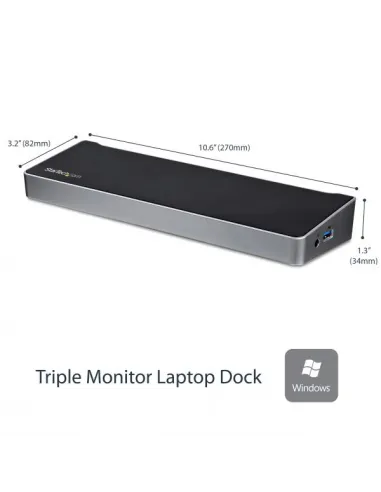 DOCKING STATION VIDEO-TRIPLO