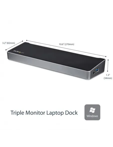 DOCKING STATION VIDEO-TRIPLO