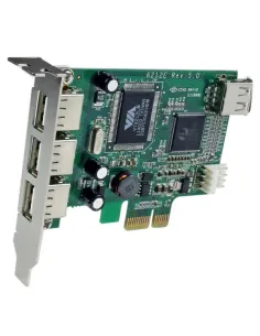 SCHEDA USB PCIE A 4 PORTE LP 2