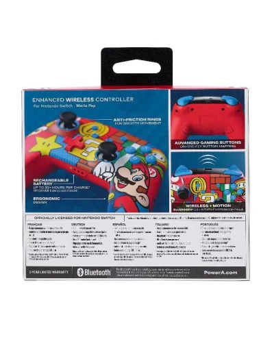 MARIO POP EHANCED WIRELESS CONTROL.