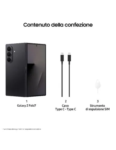 GALAXY Z FOLD7 12+256GB BLACK