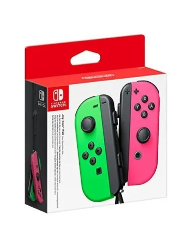 COPPIA DI JOYCON VERDE N E ROSA N
