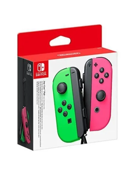 COPPIA DI JOYCON VERDE N E ROSA N