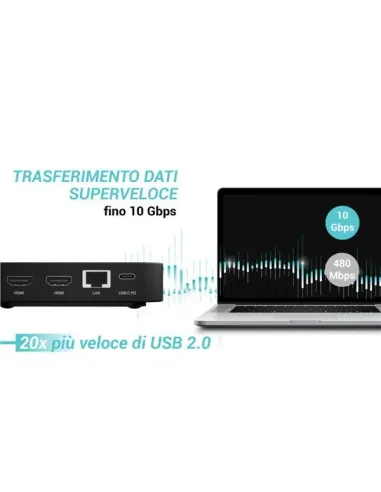 USB-C DP DUAL HDMI DOCKING PD 100W