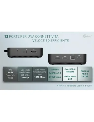 USB-C DP DUAL HDMI DOCKING PD 100W
