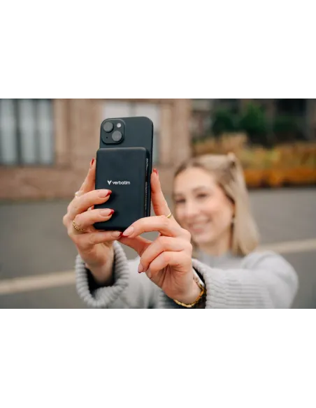 POWER BANK 10000MAH MAG SAFE BLACK