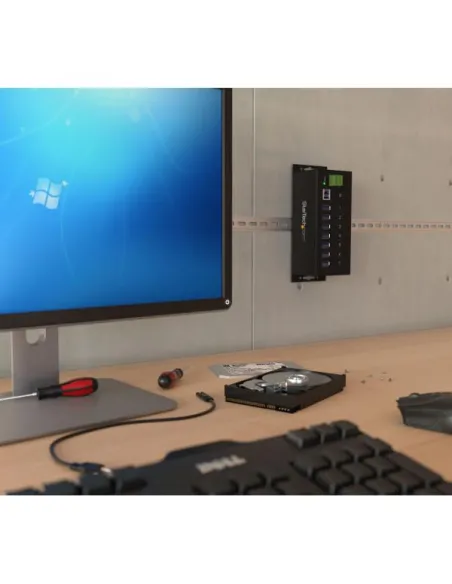 HUB USB 3.0 A 7 PORTE - MONTABILE