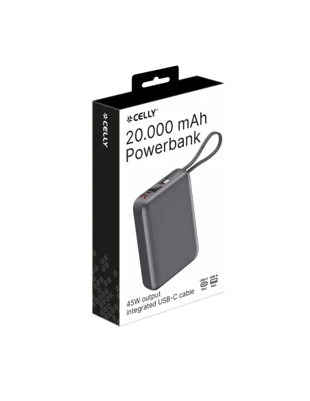 PB WITH CABLE C 45W 20000 MAH