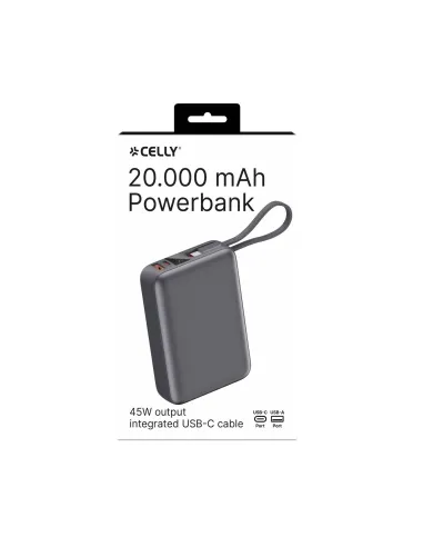 PB WITH CABLE C 45W 20000 MAH