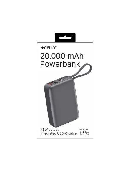 PB WITH CABLE C 45W 20000 MAH