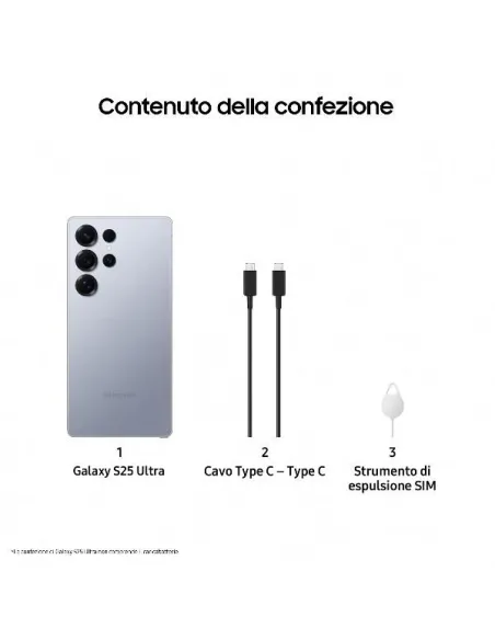 GALAXY S25 ULT 12+256GB SILVBL