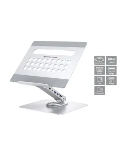 LAPTOP STAND WITH 7-IN-1 DOCKING 2
