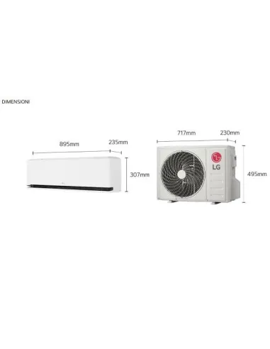 DUALCOOL DLX INT. + EST. R32 12KBTU