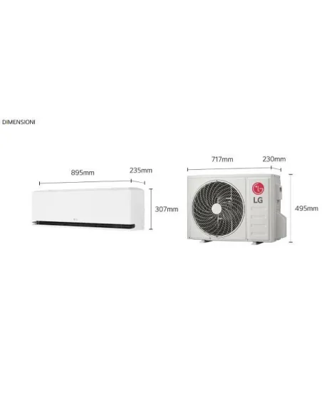 DUALCOOL DLX INT. + EST. R32 12KBTU