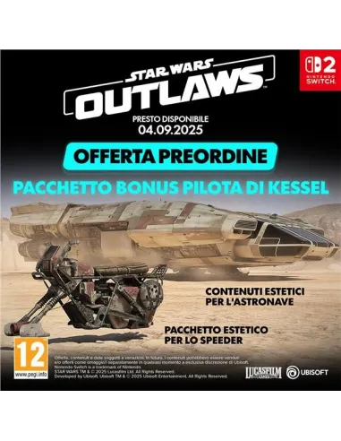 STAR WARS OUTLAWS (KEYCARD) NSW2