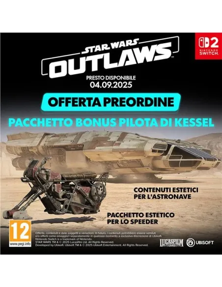 STAR WARS OUTLAWS (KEYCARD) NSW2