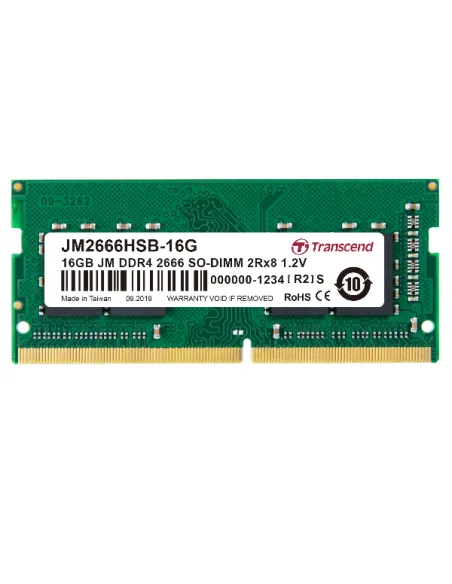 16GB DDR4 2666MHZ SO-DIMM 2RX8