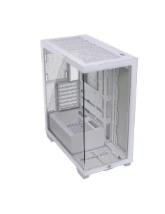 3500X TEMPERED GLASS MID-TOWER WH