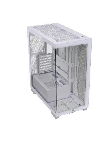 3500X TEMPERED GLASS MID-TOWER WH