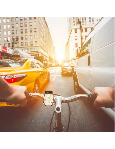 BIKE HOLDER+POWERBANK 5000MAH BLACK