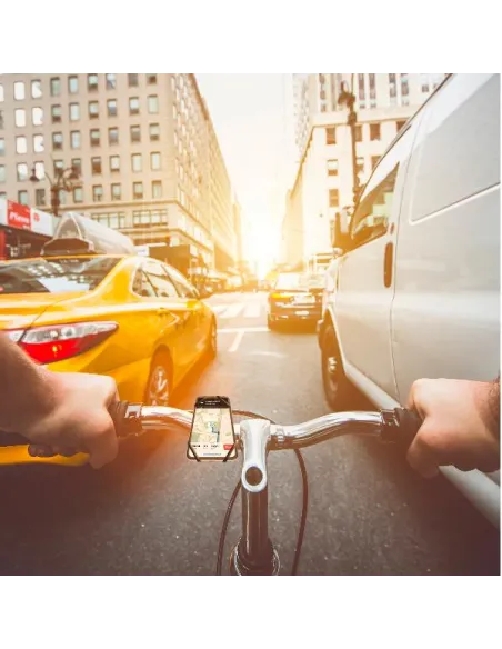 BIKE HOLDER+POWERBANK 5000MAH BLACK