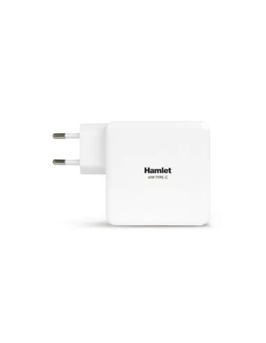 Hamlet 61W Type-C Charger alimentatore universale per notebook bianco