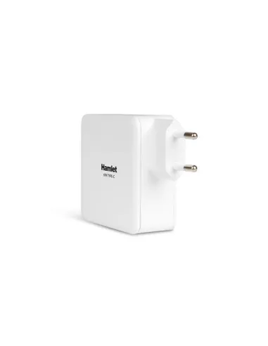 Hamlet 61W Type-C Charger alimentatore universale per notebook bianco
