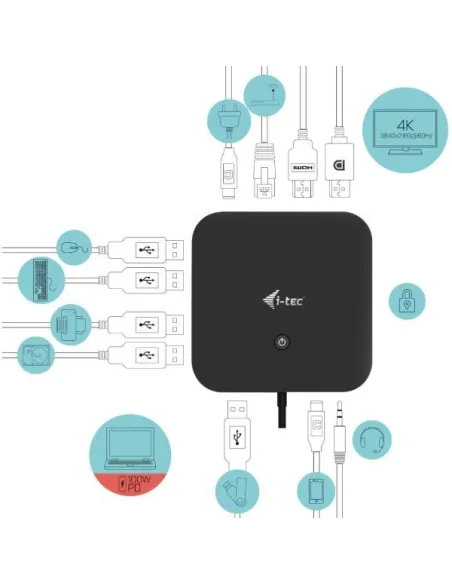 USB-C HDMI DP + P. DELIVERY 100W